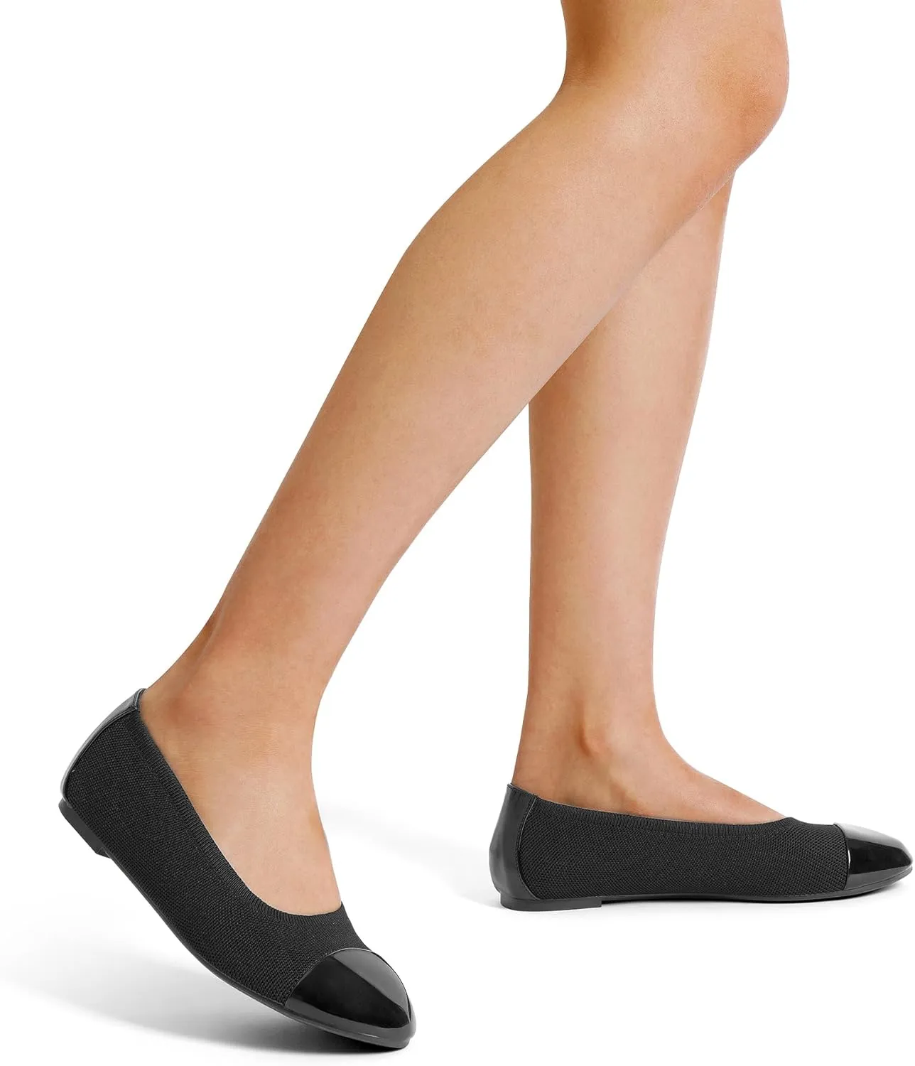 DREAM PAIRS Women's Sole-Flex Ballerina Walking Flats Shoes