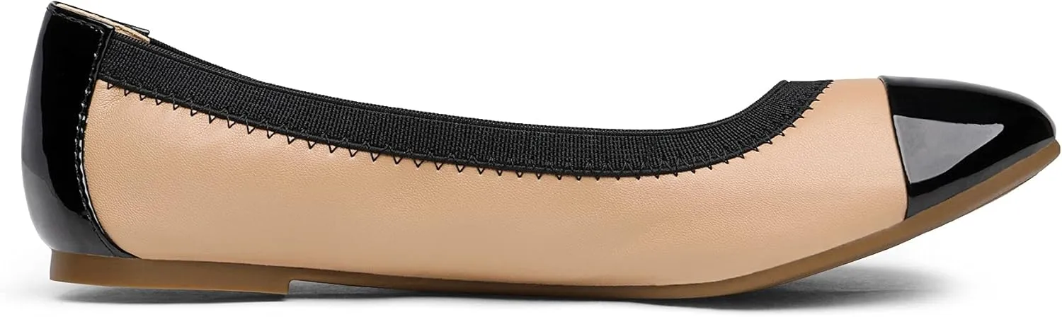 DREAM PAIRS Women's Sole-Flex Ballerina Walking Flats Shoes
