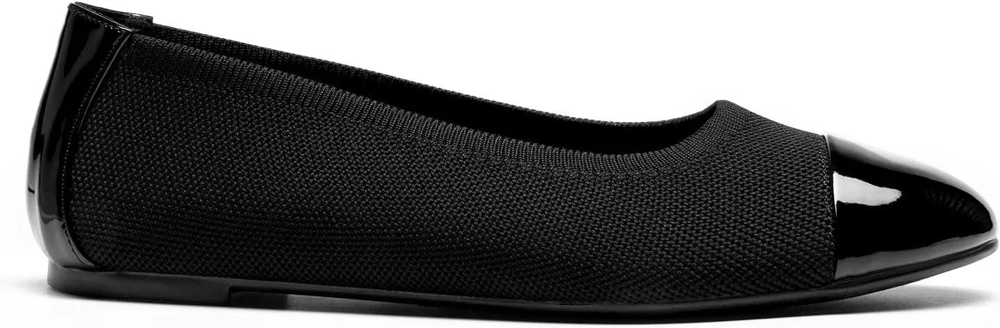 DREAM PAIRS Women's Sole-Flex Ballerina Walking Flats Shoes
