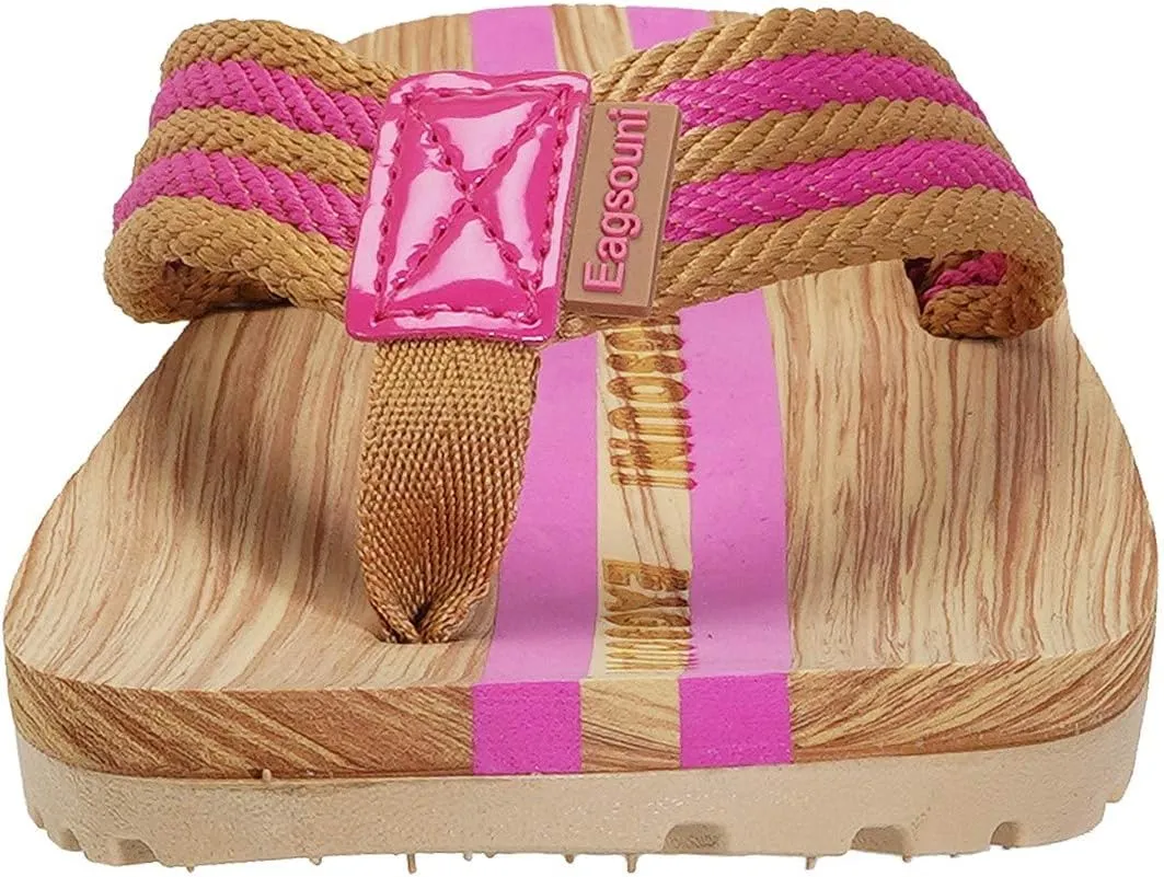 Eagsouni Mens Womens Flip Flops Casual Comfort Thong Sandals Non-Slip Slippers for Beach