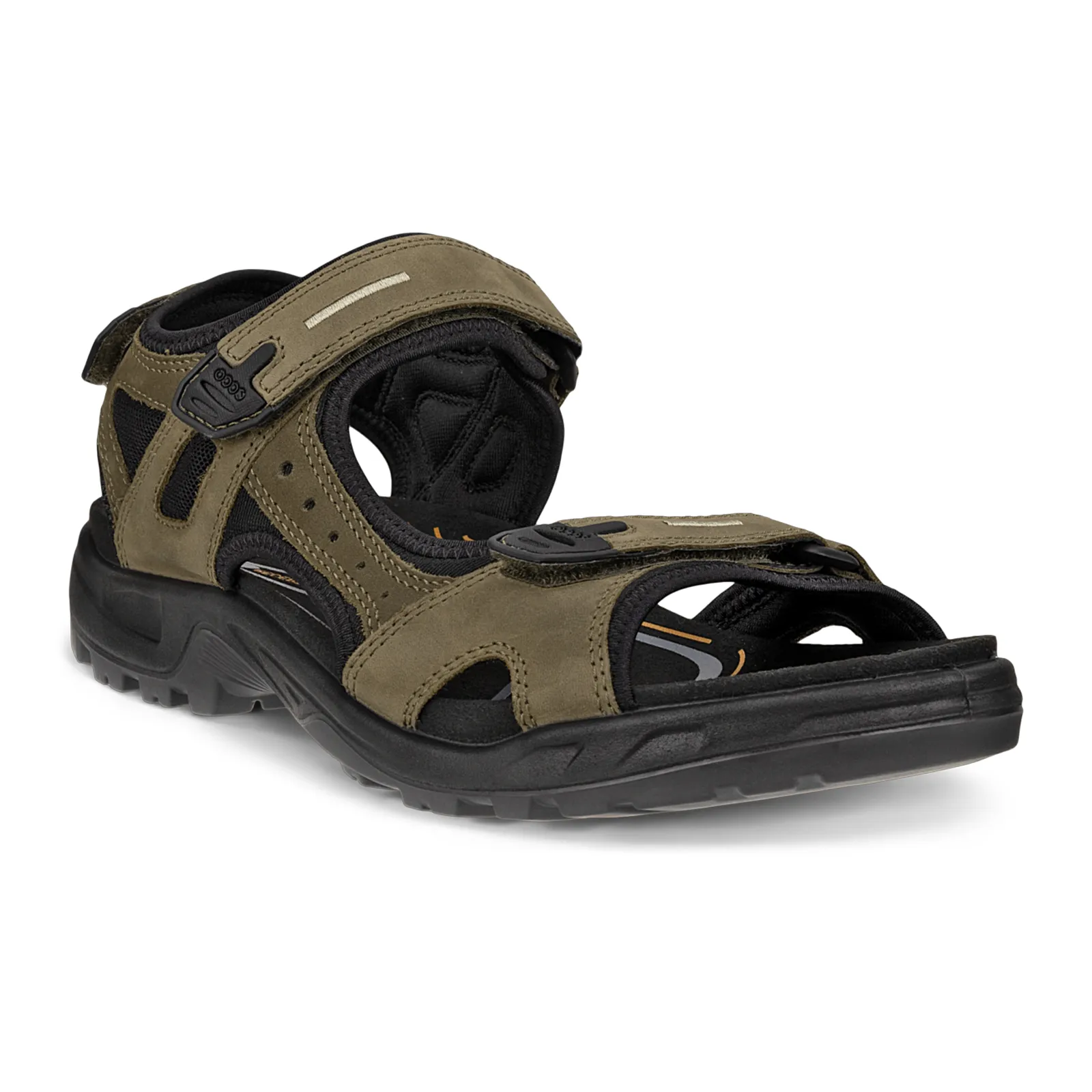 ECCO Yucatan Active Sandal (Men) - Tarmac/Tarmac