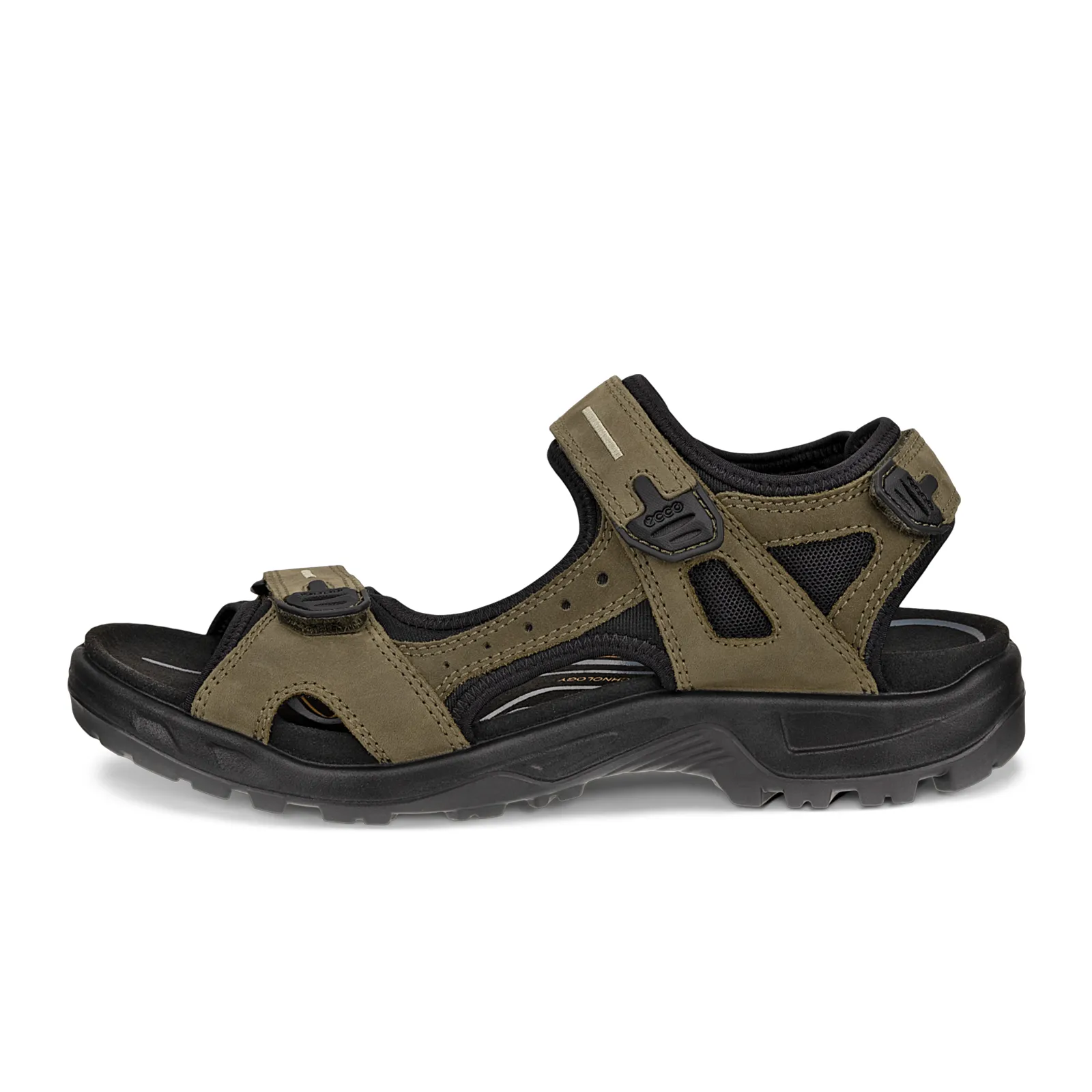 ECCO Yucatan Active Sandal (Men) - Tarmac/Tarmac