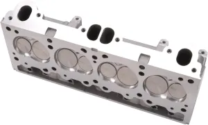 Edelbrock 61579 Performer 87cc Pontiac Cylinder Head with Complete D-Port Exhaust