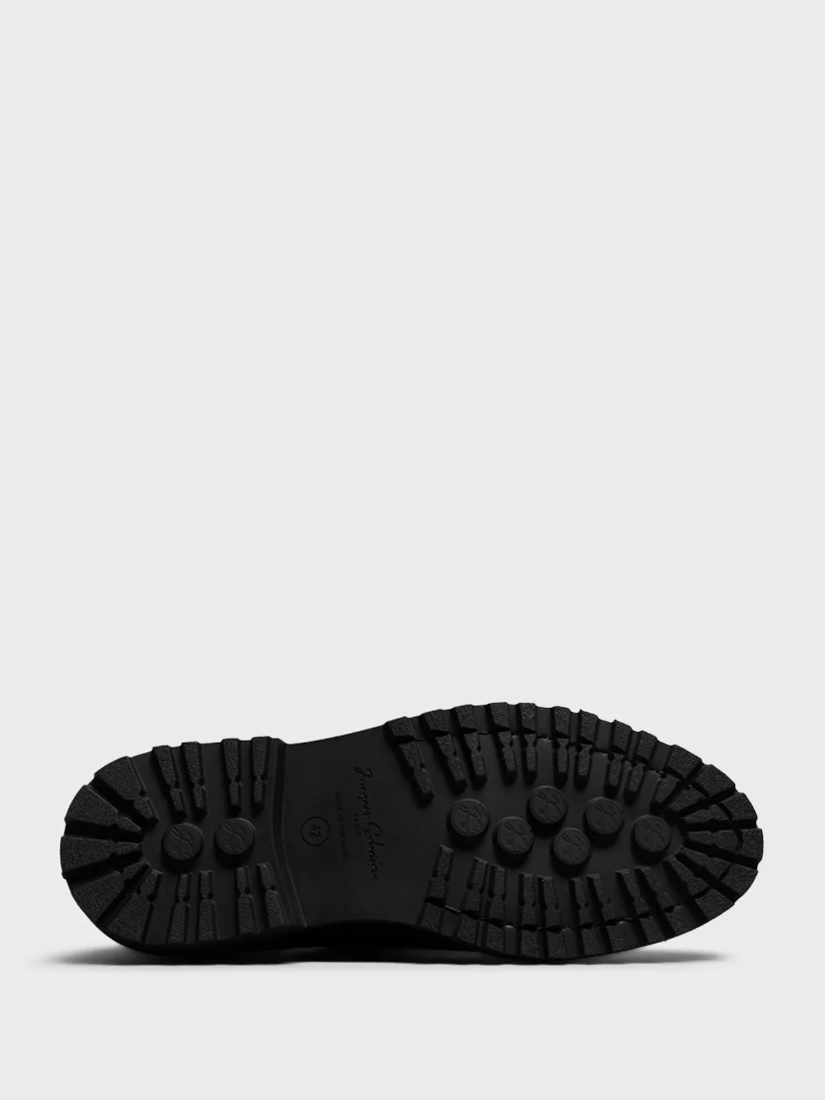 Edouard Lug Bold Shoes in Black
