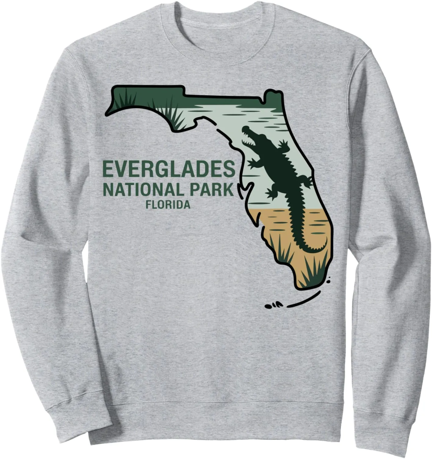 Everglades National Park Florida Wetlands Sweatshirt
