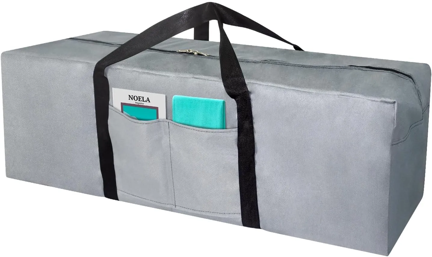 Extra Large Sports Duffle Bag-Zipper Duffel Travel Sports Equipment Bag,Travel Duffel Luggage Bag with Upgrade Zipper, Sturdy & Water Resistant (48")