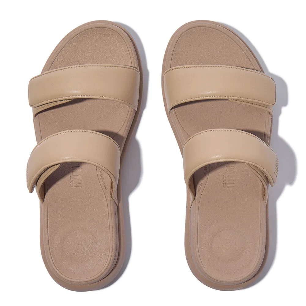 F-MODE GO Womens Slides Classic Beige
