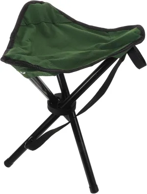 FAVOMOTO Portable Folding Camping Stool Heavy Duty Weather Resistant Outdoor Chair for Fishing Gardening and Travel Lightweight Compact and Easy to Fold for All Ages