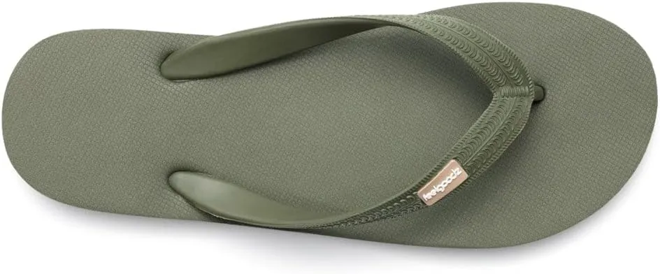 Feelgoodz Women's Classicz Core Natural Rubber Flip Flops