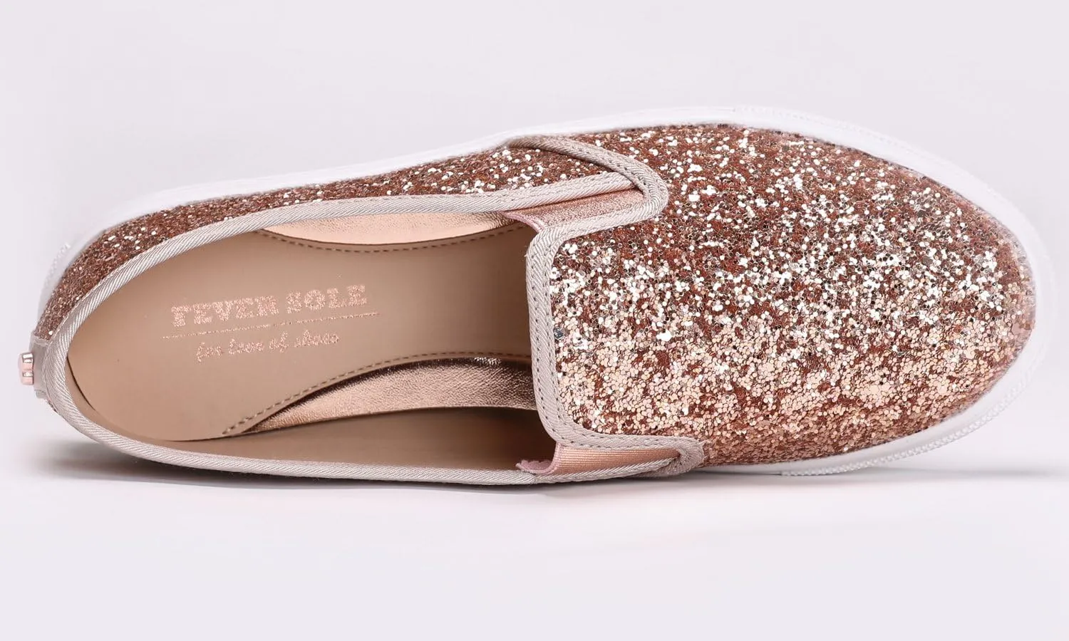 FEVERSOLE Women's Fashion Slip-On Sneaker Casual Flat Loafers