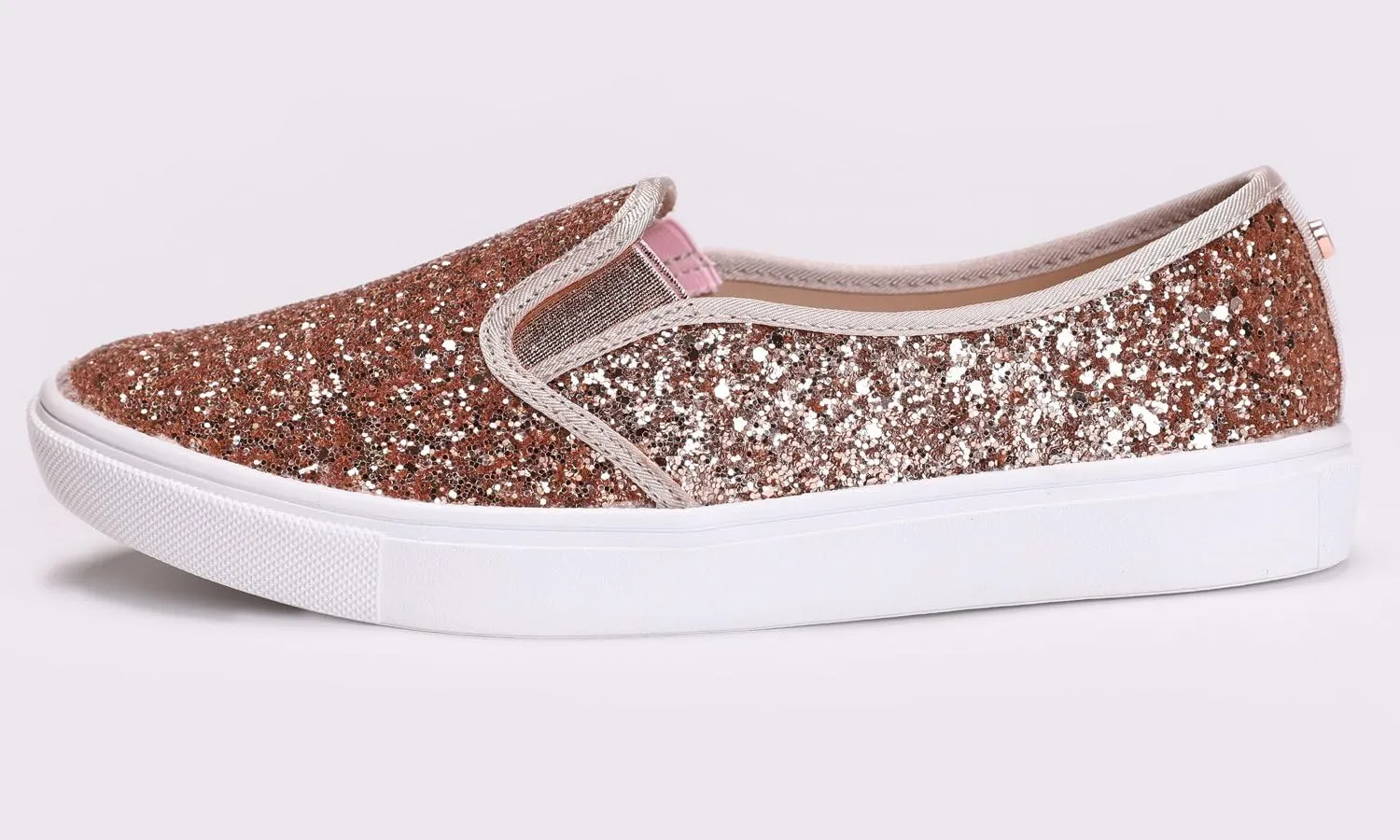 FEVERSOLE Women's Fashion Slip-On Sneaker Casual Flat Loafers