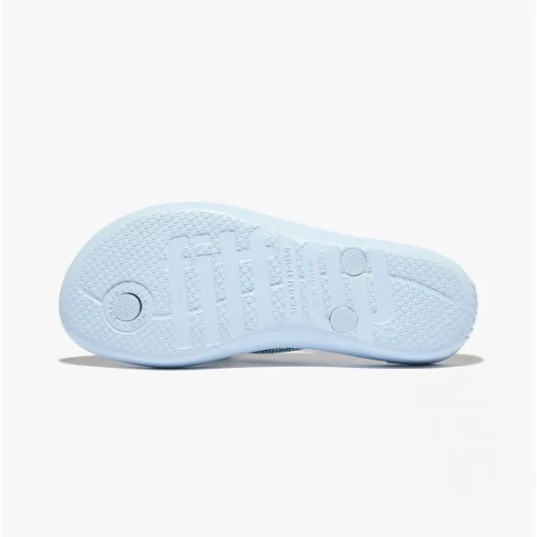FitFlop iQUSHION SPARKLE Womens Flip-Flops Sky Blue
