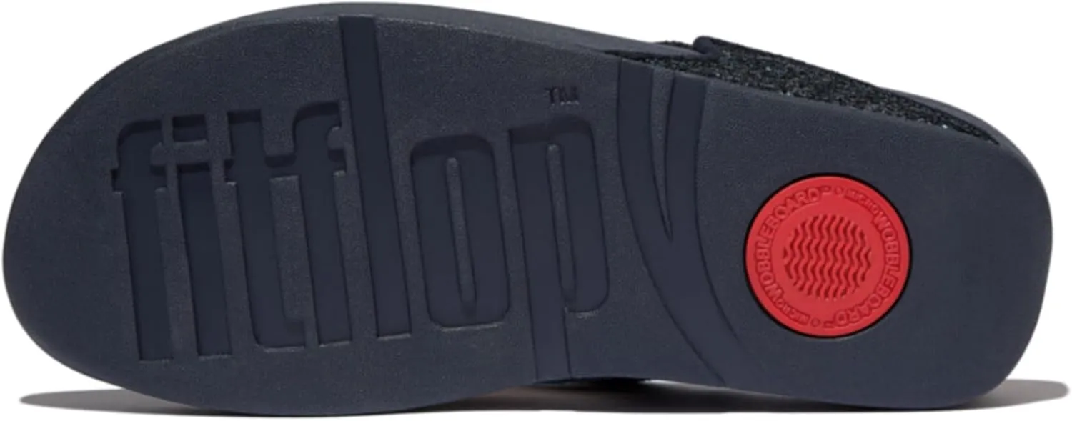 FitFlop Women's Post LULU Glitter Toe-Thongs