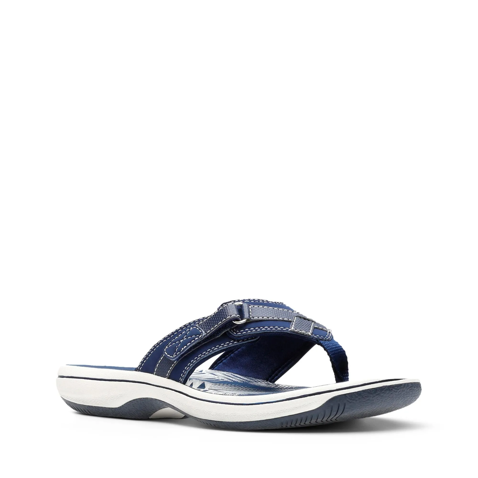 Flops Summer Synthetic Navy Sea Comfort Fast international delivery Flip Sandals Breeze Clarks Don't wait