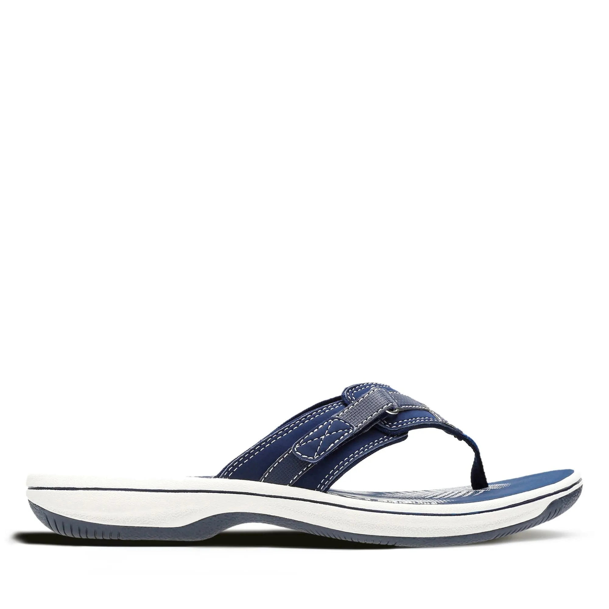 Flops Summer Synthetic Navy Sea Comfort Fast international delivery Flip Sandals Breeze Clarks Don't wait