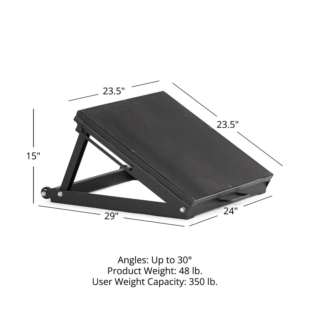 Foldable Angled Plyometrics Box