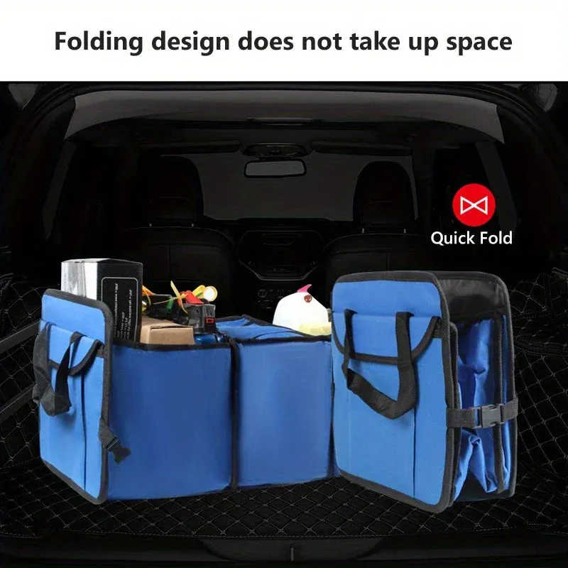 Foldable Oxford Car Trunk Organizer Storage Bag