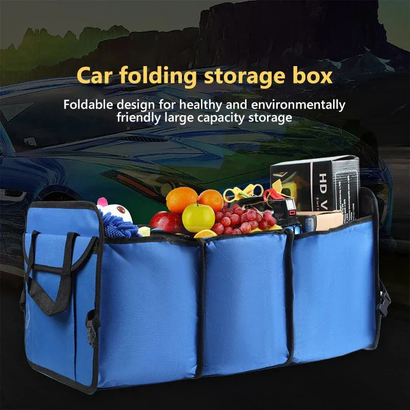 Foldable Oxford Car Trunk Organizer Storage Bag