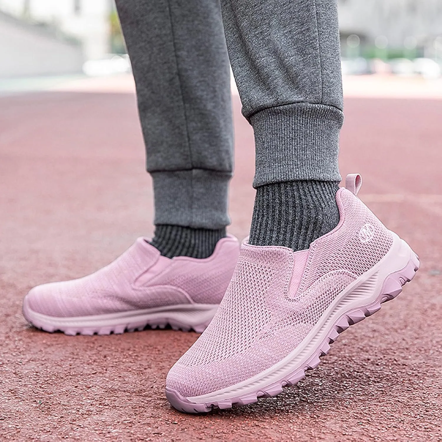 Foreign Trade New Flying Weaving Mesh Breathable Women's and Men's Shoes Round Head Low Top Classic Nylon Sneaker Womens