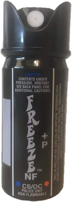 Freeze  P Pepper Spray - 2 oz Stream (RER, Open Top) Cx