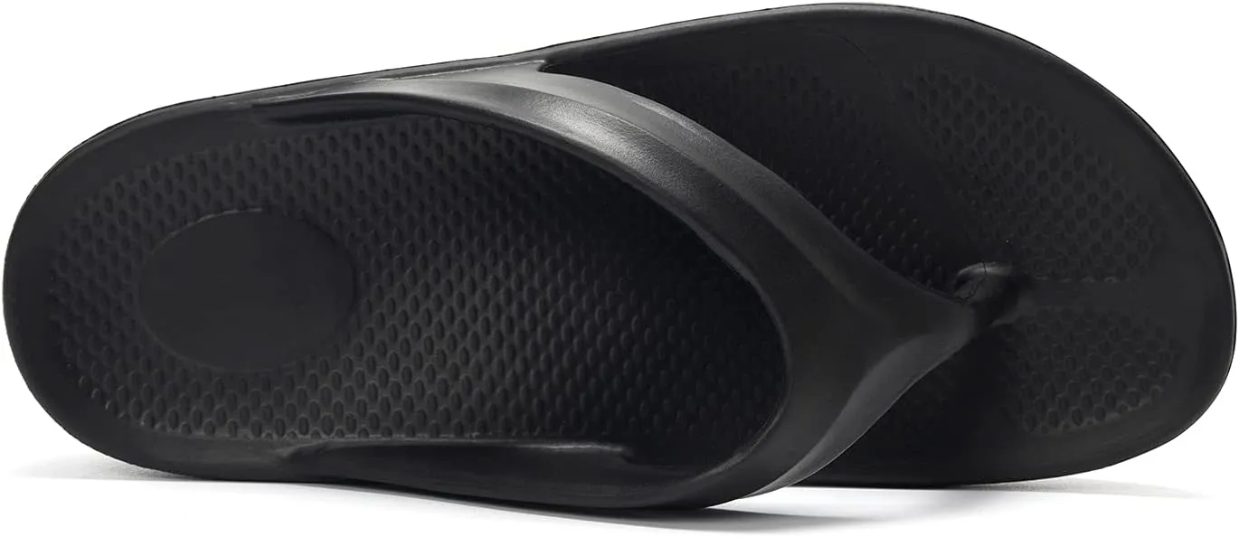 FUNKYMONKEY Women's Thong Flip Flop Ultra Soft Arch Support Sandals