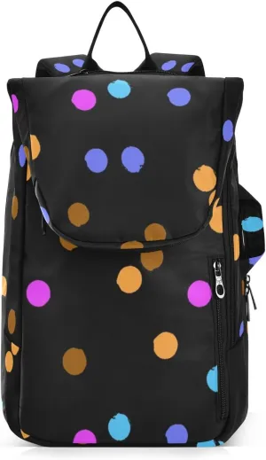 GAIGEO Polka Dot Racket Bag, Multilayer Design Badminton Bag, Sports and Daily Use