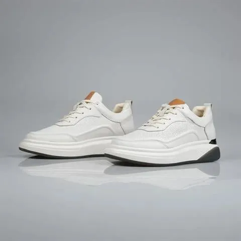 Genuine Leather White Sneaker TG-402 SCB-938