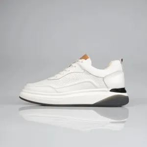 Genuine Leather White Sneaker TG-402 SCB-938