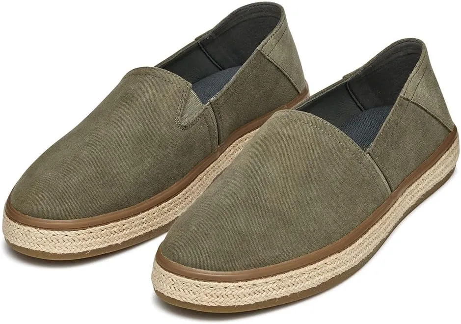 Geox Men's Espadrille Wedge Sandal