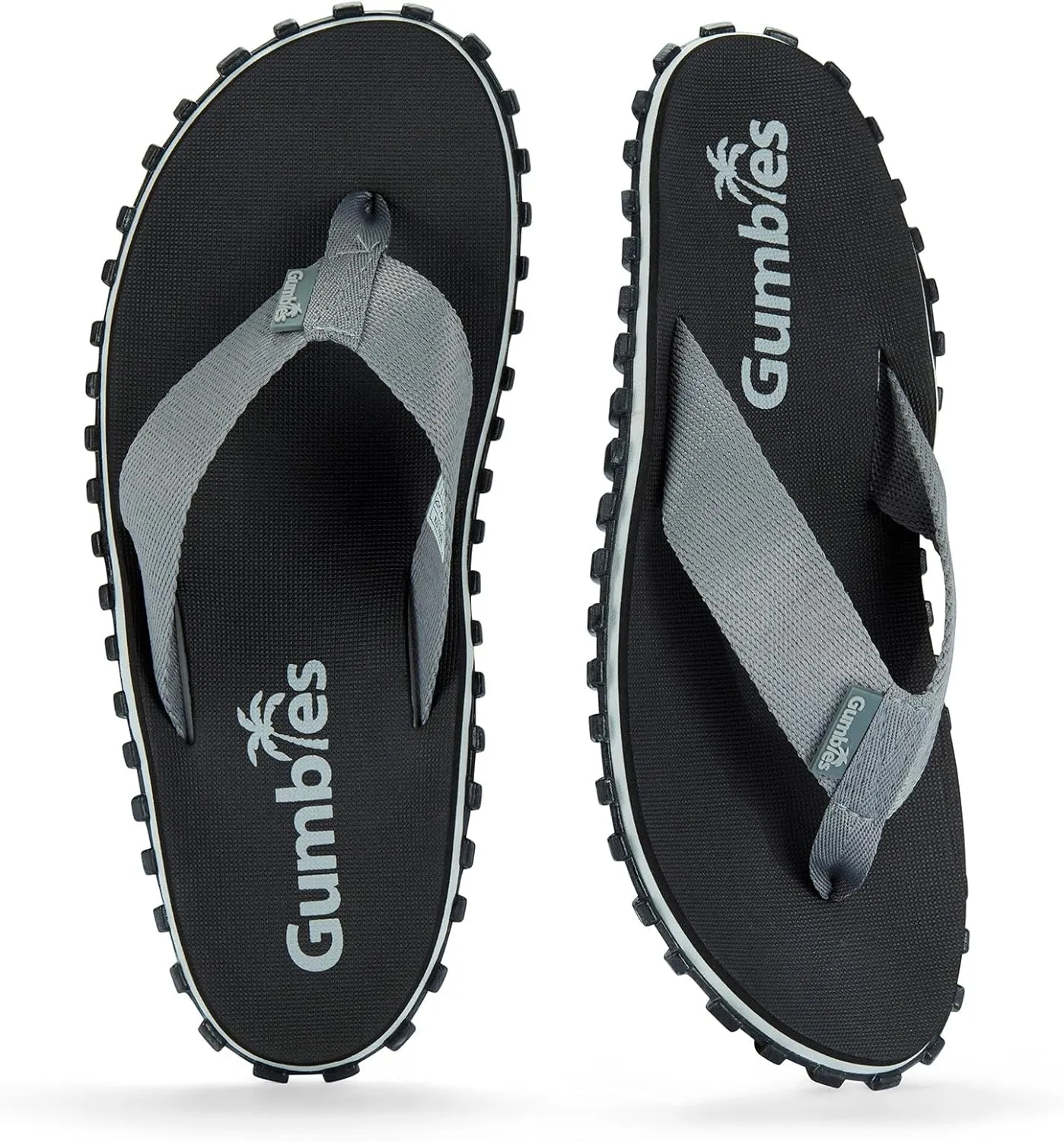 Gumbies Duckbill Unisex Waterproof Flip Flops with Supersoft Fabric Toe Post and Durable Recycled Rubber Sole - Comfort Guaranteed