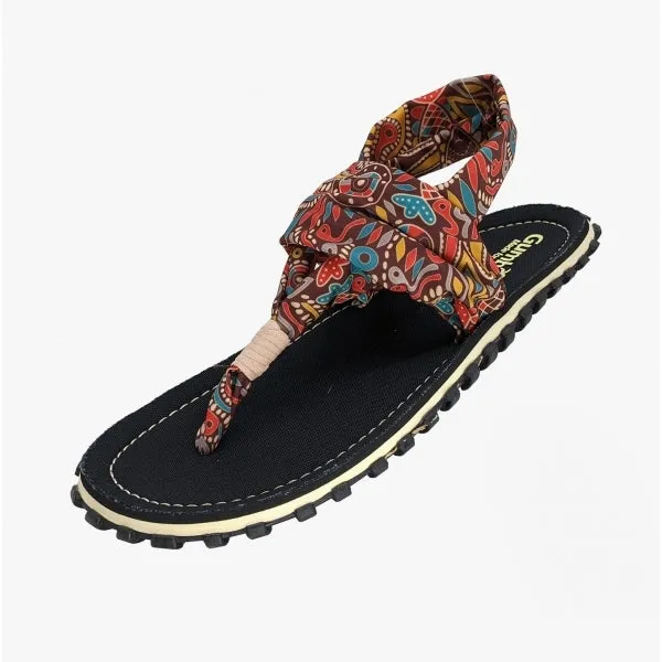 Gumbies SLINGBACK Womens Cotton Toe-Post Sandals Aboriginal