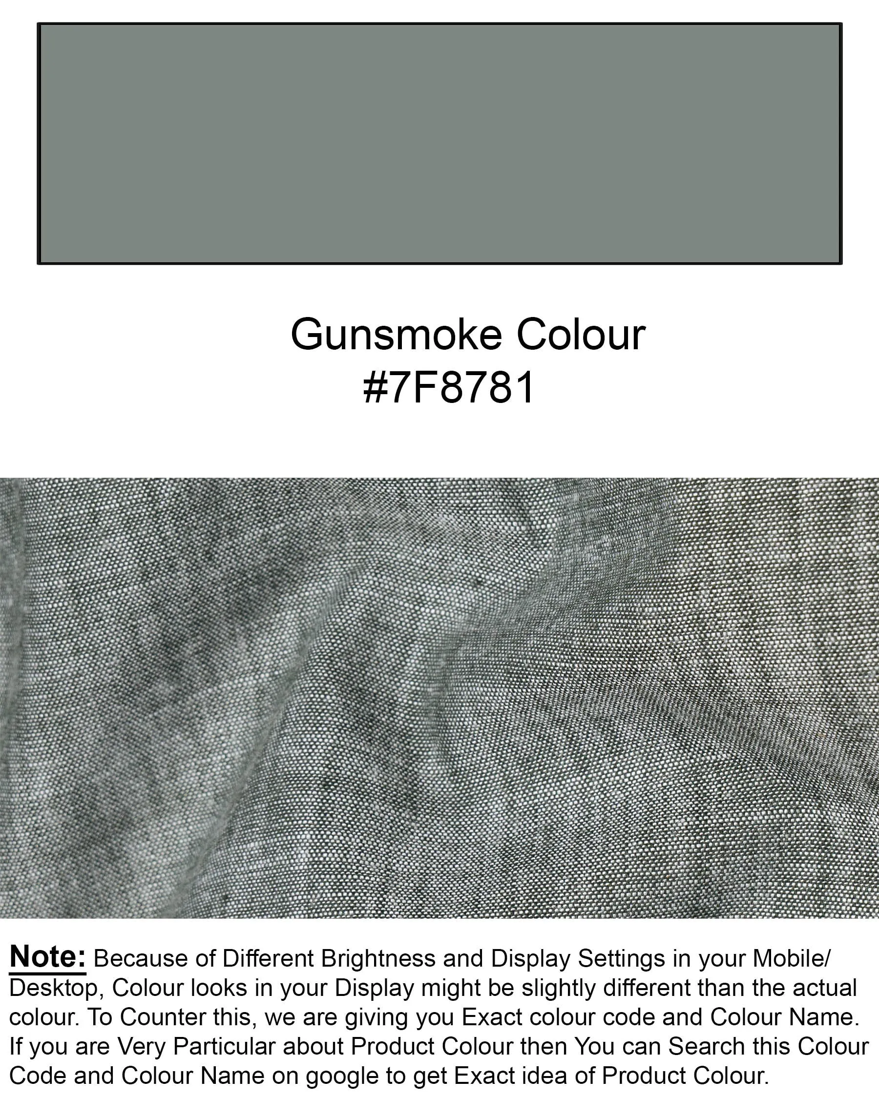 Gunsmoke Gray Royal Oxford Shirt
