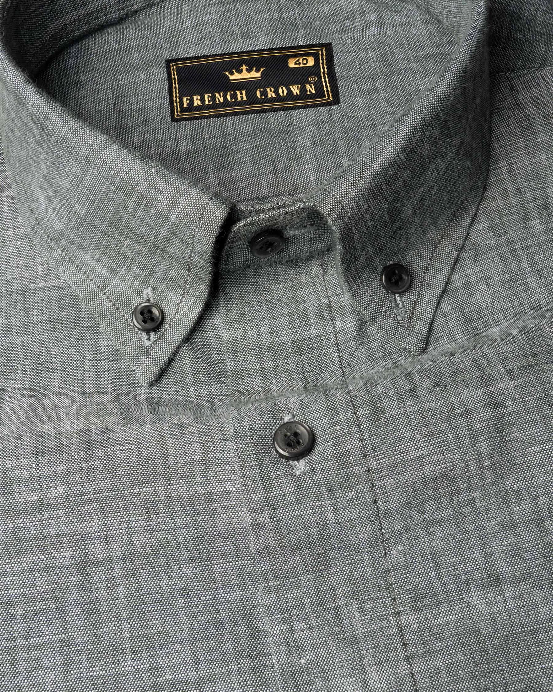 Gunsmoke Gray Royal Oxford Shirt