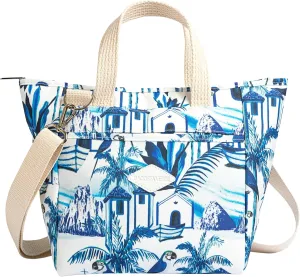 Handbag, Lunch Tote - Blue Nordeste