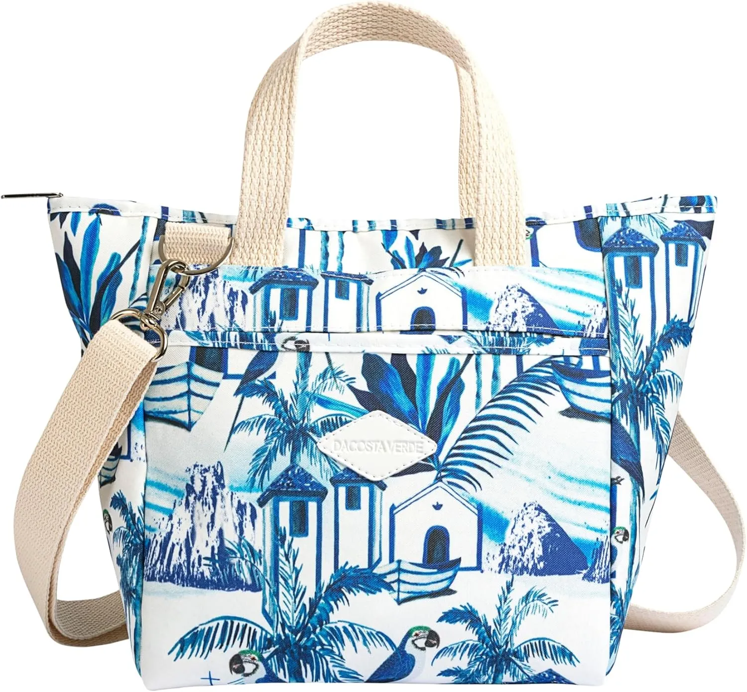 Handbag, Lunch Tote - Blue Nordeste