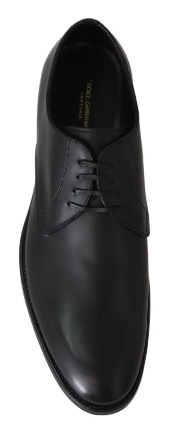 Heavy discount Shoes Dress Leather Automation-ready Gabbana & Dolce Derby Black Elegant