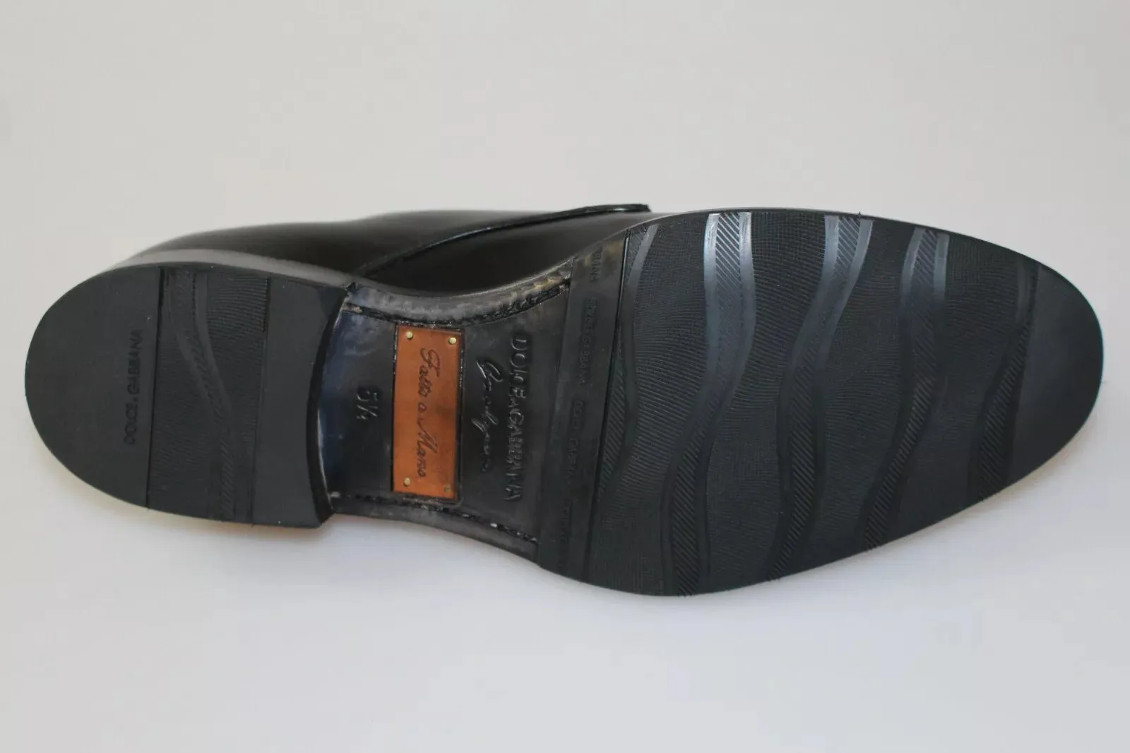 Heavy discount Shoes Dress Leather Automation-ready Gabbana & Dolce Derby Black Elegant