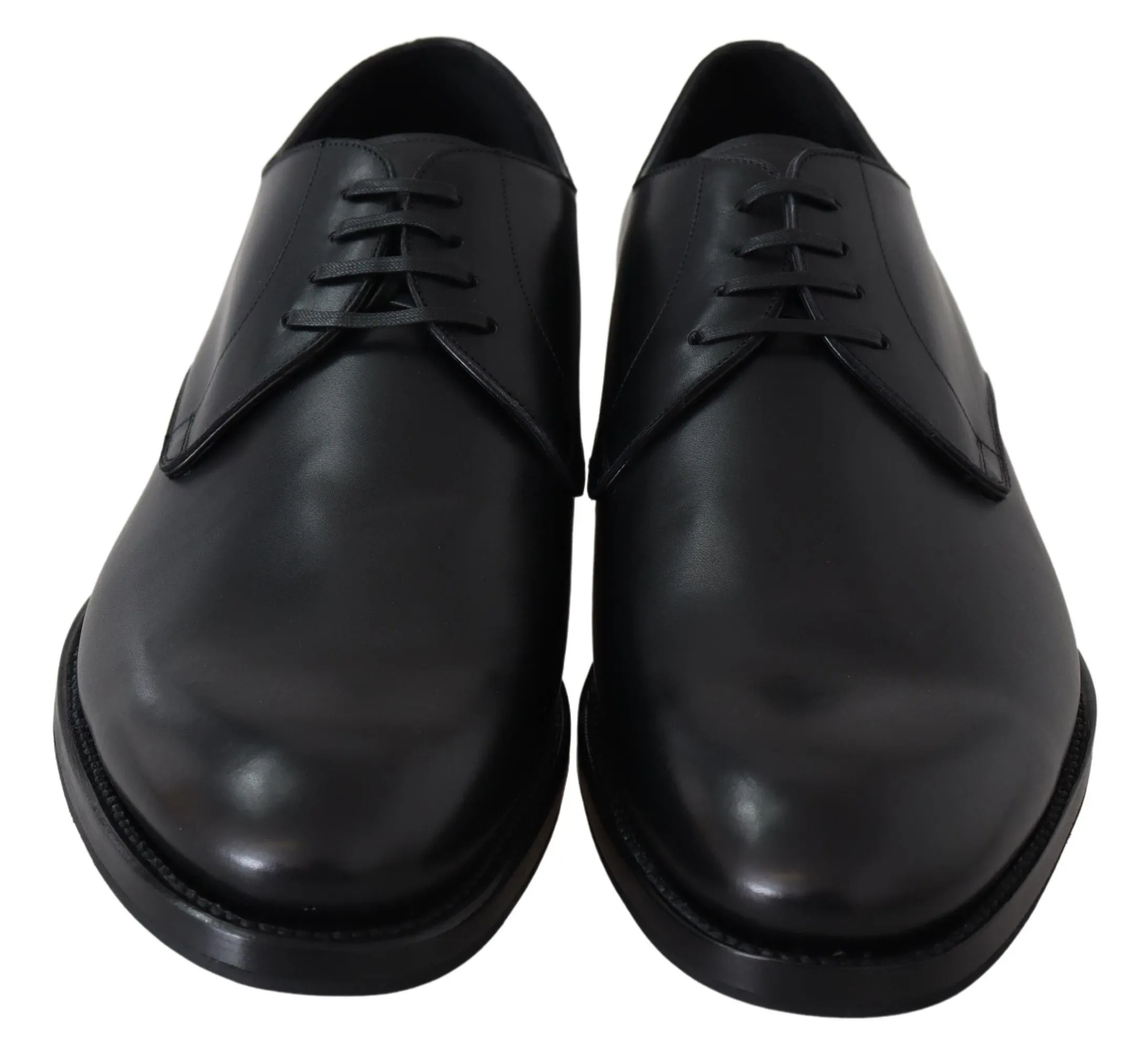 Heavy discount Shoes Dress Leather Automation-ready Gabbana & Dolce Derby Black Elegant