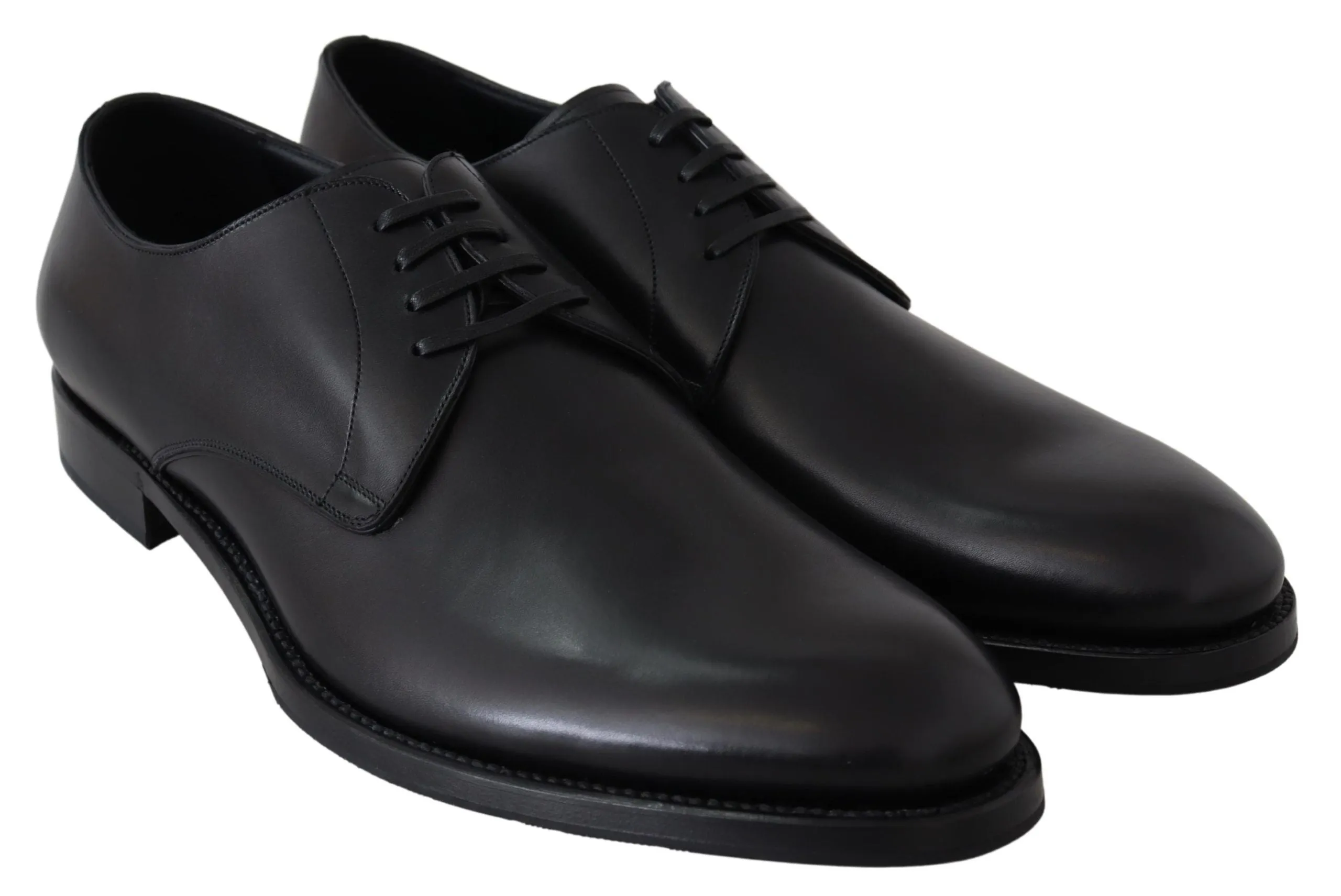 Heavy discount Shoes Dress Leather Automation-ready Gabbana & Dolce Derby Black Elegant