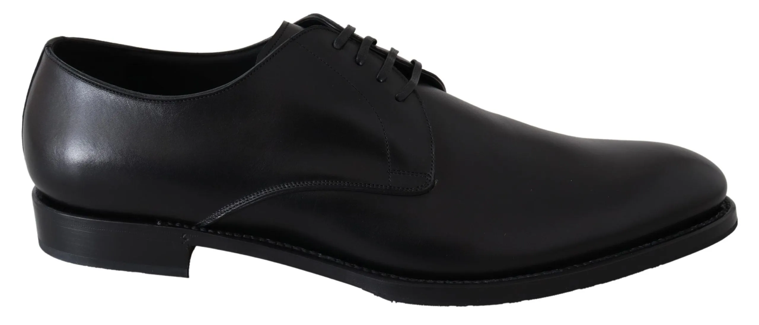 Heavy discount Shoes Dress Leather Automation-ready Gabbana & Dolce Derby Black Elegant