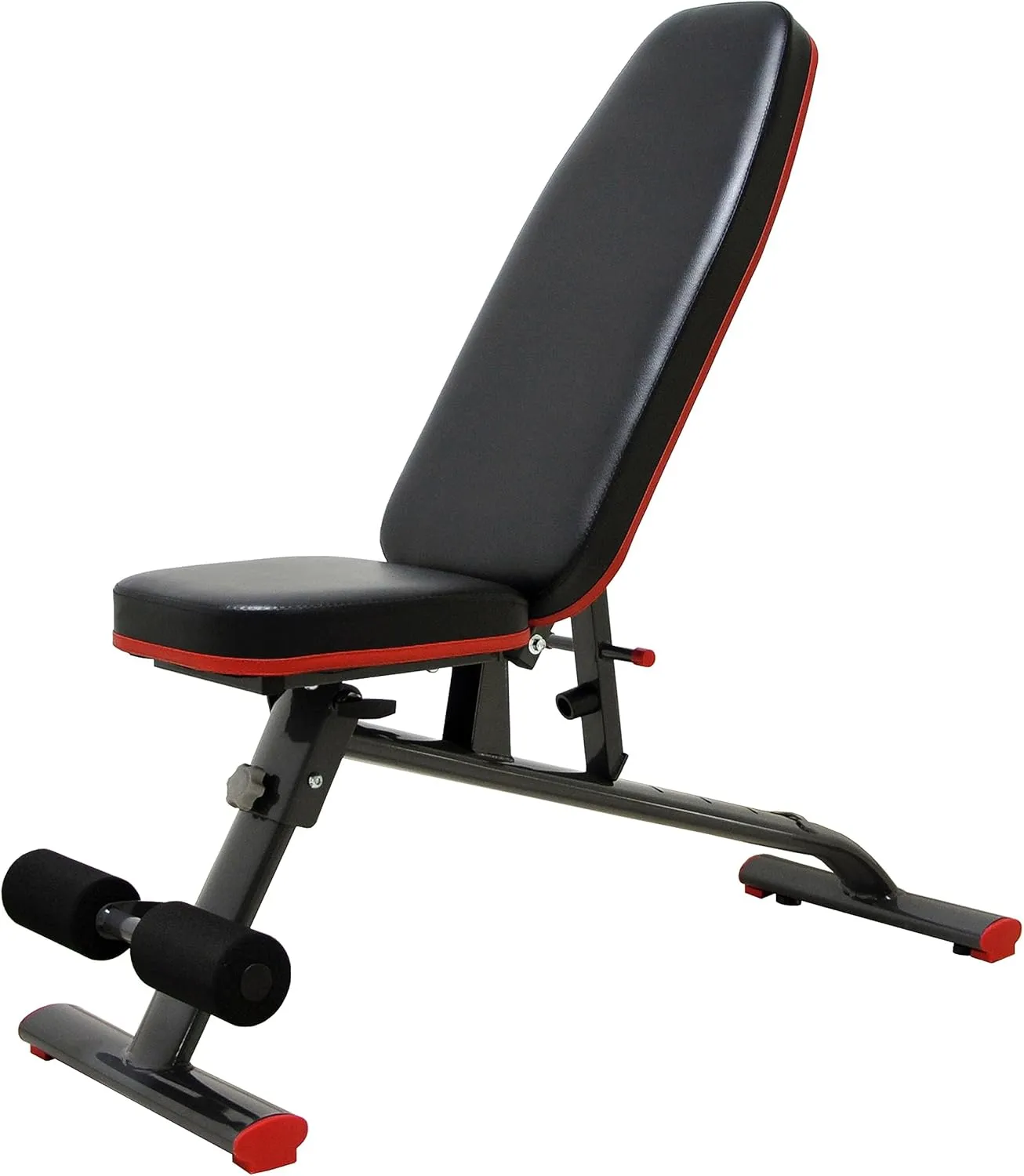 Heavy Duty Adjustable and Foldable Utility Weight Bench for Upright, Incline, Decline, and Flat Exercise