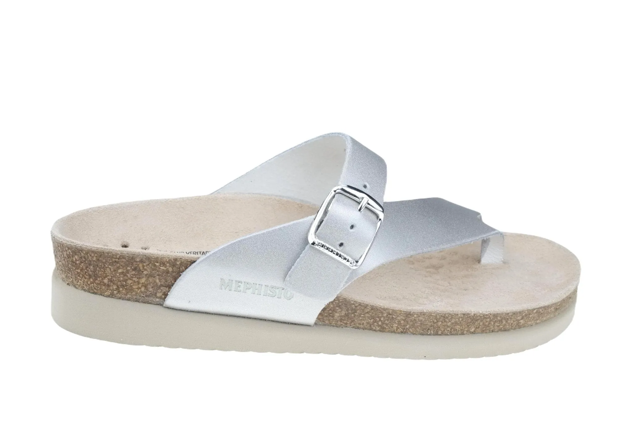 'Helen' women's thoing sandal - silver