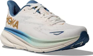 Hoka Men's Clifton 9 Sneaker, Frost/Gold, 8.5