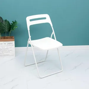 Home Outdoor Dining air Folding air Stool Plastic Portable backrest air(Taille Unique)