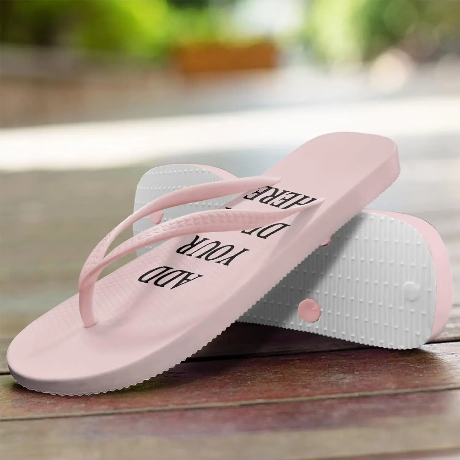 Howilath Fruit Pattern Non-Slip Flip Flops for Women Beach Flat Thong Sandals Rubber Single Band Slippers for Summer Pools
