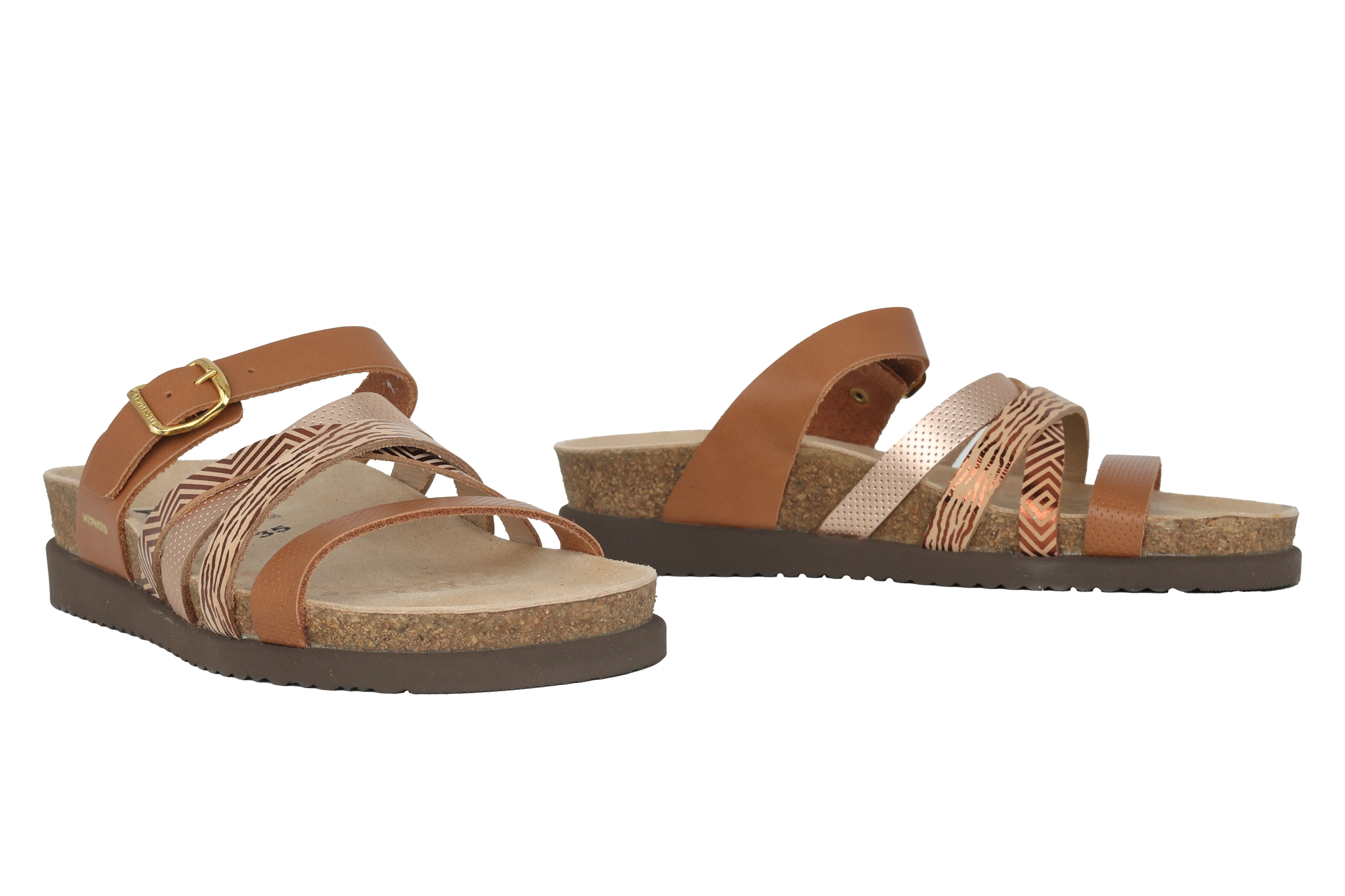 'Huleda' women's sandal - brown mix