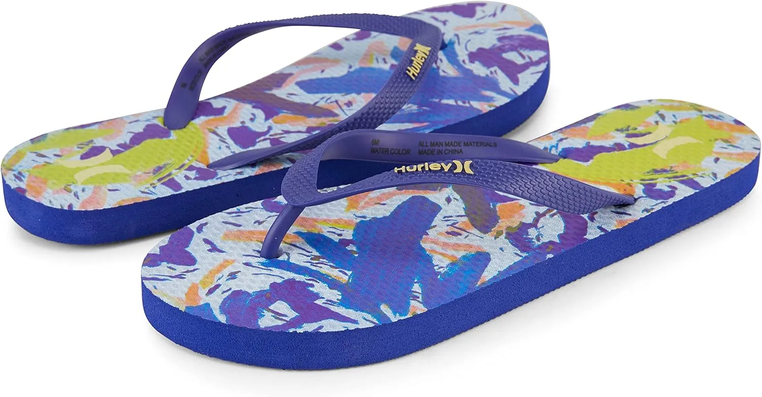 Hurley Women's Geo Flip Flops