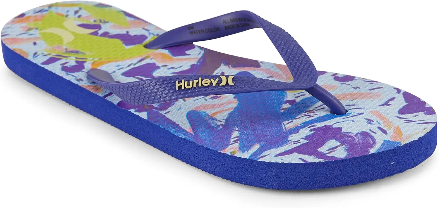 Hurley Women's Geo Flip Flops