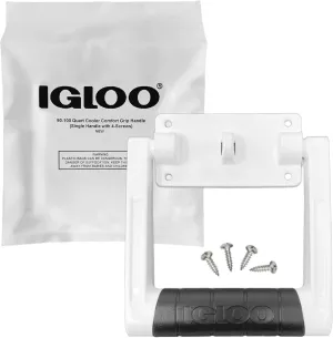 Igloo Premium Comfort Rubber Grip Swing-Up Handle, 90-100 Qt Coolers, 1-pc