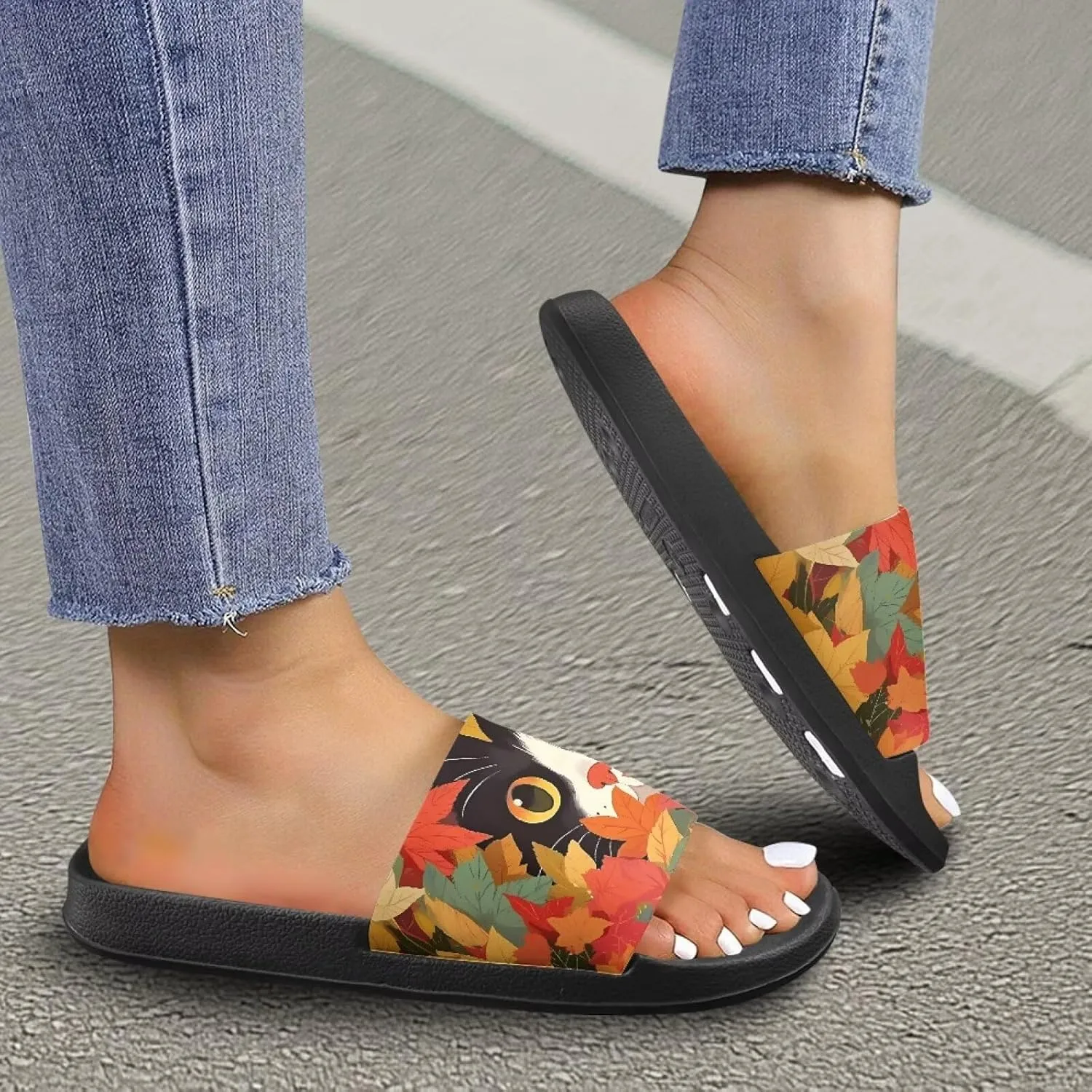 Increase Platform Flip Flops - Anti-Slip Outdoor Sandals for Beach, Pool, and Travel